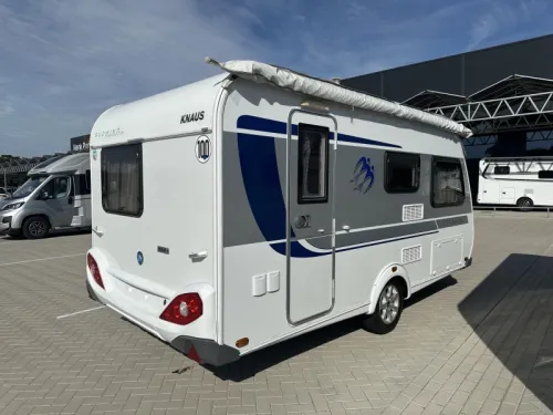 Knaus Sudwind Silver Selection 420 QD luifel - fietsdrager  foto: 1