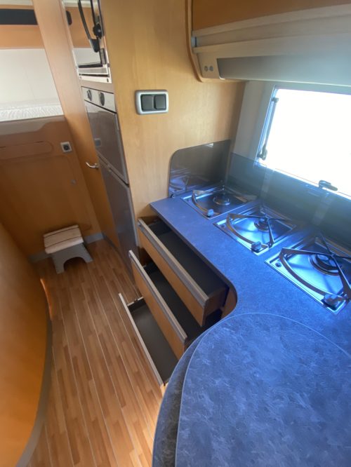 CI Mizar Garage Living 3.0 MultiJet 180 HP, Overcab, Transverse bed rear, Garage, Engine air conditioning, Very complete, 1st owner, Year of manufacture, 12 &ndash; 2007. Motorhome center on the road Marum photo: 12