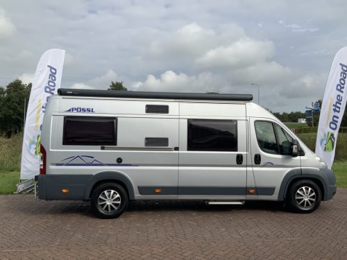 P&ouml;ssl  640  160 PK  Kastenwagen , Einzelbetten, Motor-Klimaanlage, Fahrradtr&auml;ger schwenkbar f&uuml;r zwei E-Bikes  , Bj.2010 Marum Camper centrum on the road foto: 37