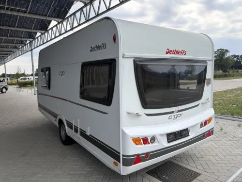 Dethleffs C'Go 475 EL Single beds / awning photo: 2