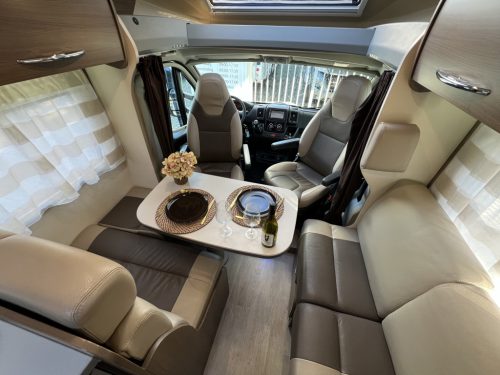 Chausson Flash 614 transverse bed+pop-top roof ROOFAIRCONDITIONING AIR SUSPENSION photo: 1