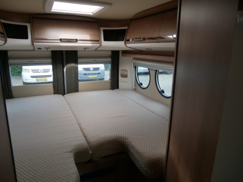 Carthago Malibu Van 640 LE Charming GT, 6.40 Meter Camper Van, Single Beds photo: 17