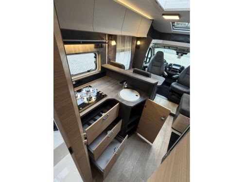 Hobby T70 GE 9-T Automaat Enkele Bedden EP-Level 2X Airco Zonnepaneel Foto: 20