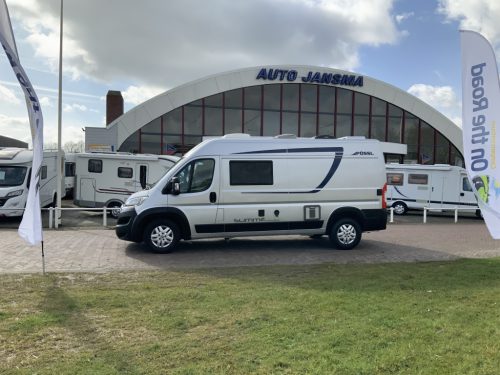 P&ouml;ssl Summit 600 Van conversion , 2.3 160 HP , with timing chain , Transverse bed , Motor-air conditioning , Swivel seats , Year of manufacture 2018 Motorhome centre on the road Marum photo: 35