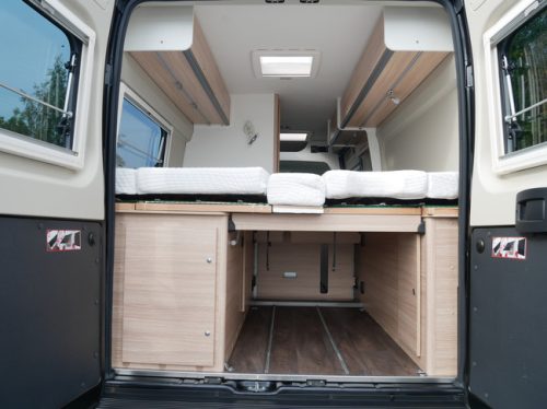 Sunlight Cliff 640, 6.40 Meter Van conversion, Single beds photo: 19