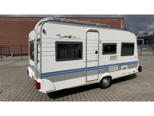 Hobby De luxe Easy 450 UF Querbett Rundsitzgruppe Toilette Foto: 12