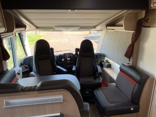 Carthago Malibu I 460 AUTOMATIC 150 hp Integral, Single beds & Pull-down bed, Garage, Engine air conditioning, Roof air conditioning, Level System, Camper centrum on the road Marum photo: 9
