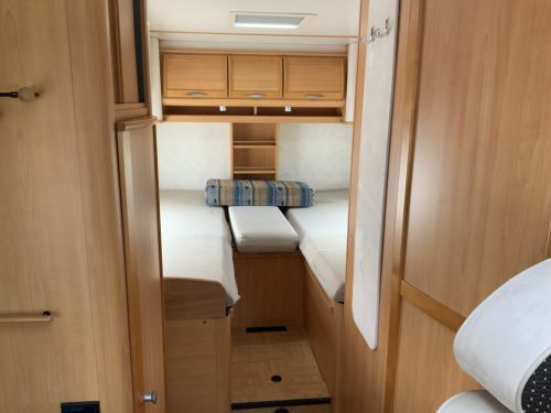 LMC Fiat Ducato 2.8 JTD 128 HP, AUTOMATIC Semi-integrated, Engine air conditioning, 2 Single beds (Low), Alko-chassis etc. Year of manufacture 2003 Motorhome centre on the road Marum photo: 7