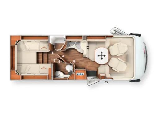 Carthago Chic C-Line I 4.9 LE NO POP-UP BED! photo: 16