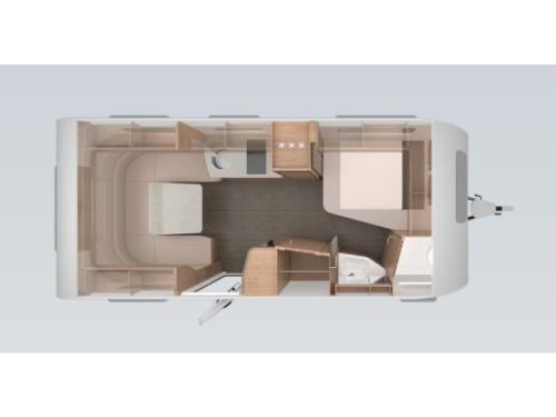 Knaus Sudwind Black Selection 500 FU French bed Floor heating photo: 10