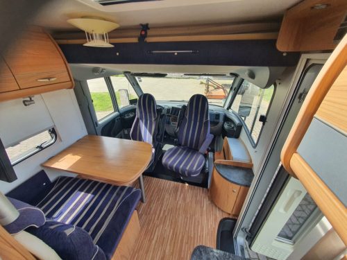 Fiat Ducato B&uuml;rstner Aviano i 650, 2 paneles solares Control de crucero Aire acondicionado de techo foto: 8