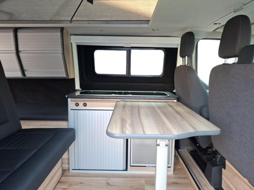 Ford Transit Custom Camper 2.0 TDCI L2H1 Limited | Timing belt has been replaced | Camper with 2 berths | Kitchen with sink- refrigerator- gas stove | Awning | Towbar photo: 20