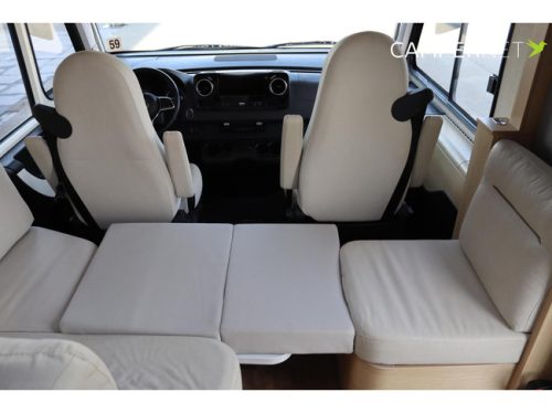 Hymer BMC-I 680 170pk Automaat | Hefbed | Gescheiden douche | Leder | Lithium | Omvormer | Zonnepanelen | SLC Chassis | Centrale vergr foto: 23