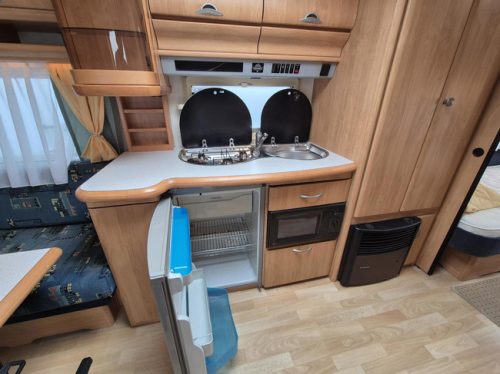 Hobby 540 UL Mover, Einzelbetten, Vorzelt Bovag 2024 Foto: 10
