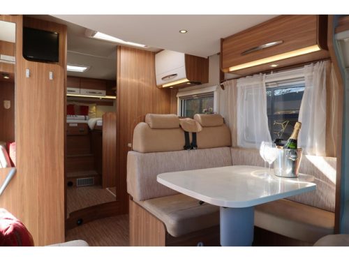 Carado T447 | Enkele bedden + Hefbed | Navi / Camera | Schotel | Zonnepaneel Carado T447 EURO6 | Enkele bedden + Hefbed | NAVI | Lichtm foto: 3