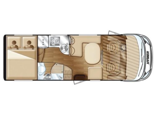 Hymer B614 SL Star Edition 3.0 160 PS+DB KETTING foto: 21