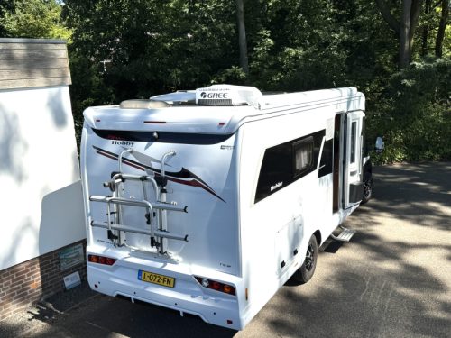 Hobby Optima De Luxe 75 HF LIT ESCAMOTABLE +SOLAIRE +PORTE-V&Eacute;LOS photo : 3