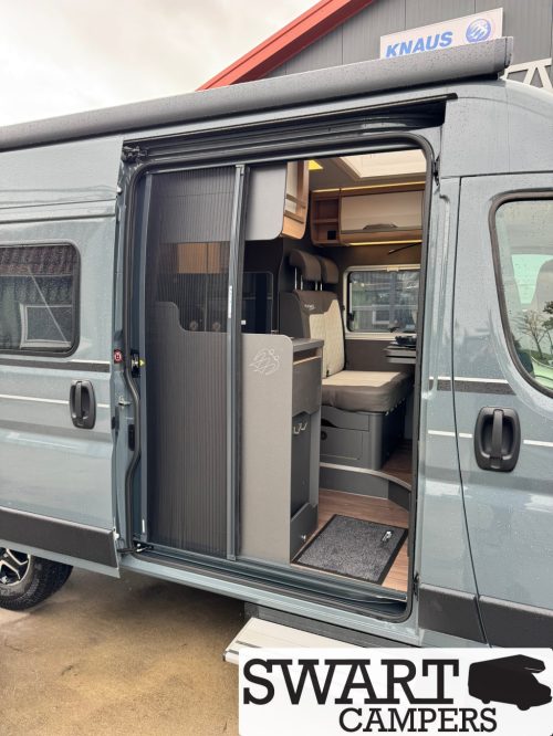Knaus Boxlife 540 MQ Platinum Selection, Cama transversal autom&aacute;tica foto: 21