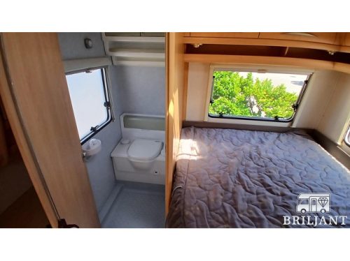 Fendt Saphir 470 caravan.. French bed/round seating photo: 10
