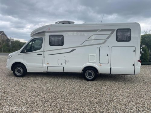 Hymer Mercedes 170-HP Automatic Euro6 ML-T 580 Single Beds XXL Garage photo: 23