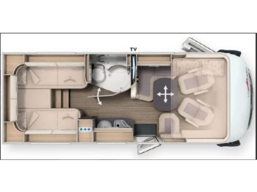 Carthago C1-Tourer 141 KB-LE 2 APARTE BED-180PK-AUTOM foto: 23