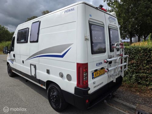 P&ouml;ssl 2Win Van conversion 2004 128hp ☆Fixed bed, Solar, Camera☆ photo: 6