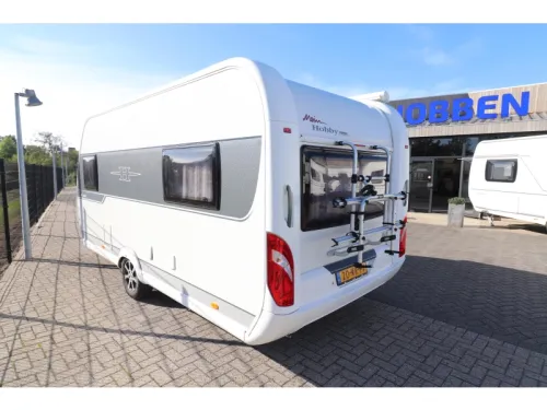 Hobby De Luxe 455 UF Rangierhilfe / Markise Foto: 4