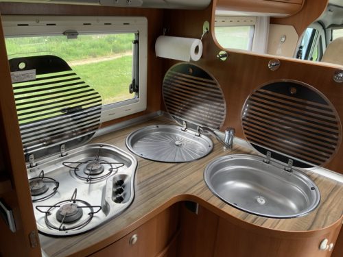 Chausson Allegro 96 &ndash; single beds low, toilet and shower room at the rear, very neat Motorhome year of manufacture. 2009 Motorhome centrum On The Road  photo: 12