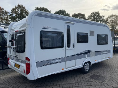Hobby Excellent 495 UL with SINGLE BEDS and large dinette **Mover/Spare wheel/XXL Refrigerator/Bike carrier front &amp; rear/Very neat cond. photo: 1
