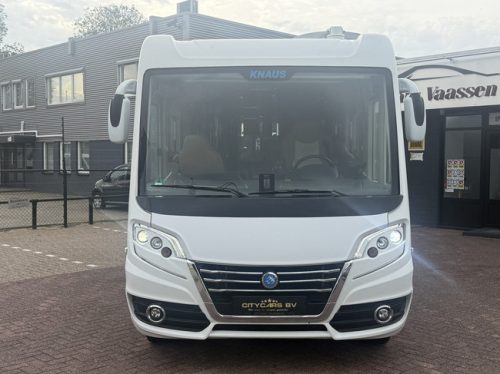 Knaus Sun I 900 LX autom&aacute;tica 177 CV opciones completas Cama de matrimonio + cama basculante 2x aire acondicionado de techo antena parab&oacute;lica el&eacute;ctrica Victron 3x TV remis plisado cuero garaje grande foto: 1