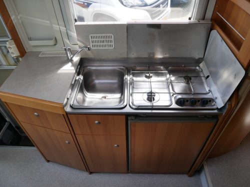 Fiat Knaus Travel Liner, A-class, French bed, Pop-top roof!! photo: 11