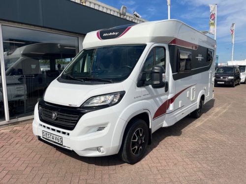 Hobby Siesta V65 Ge V Edition Aut. 2x Airco/Enkele bedden/Alko Levelsysteem foto: 2
