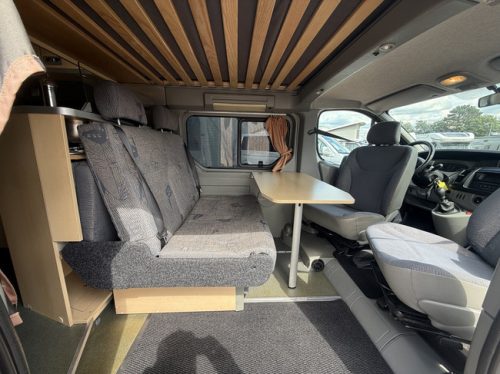 P&ouml;ssl weinsberg X-cursion 505 pop-top roof 135 hp van conversion air conditioning 4 berths towbar kitchen webasto auxiliary heater bike rack photo: 11