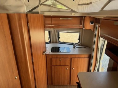 Eriba Touring 420 GT pop-top roof awning bicycle carrier photo: 11