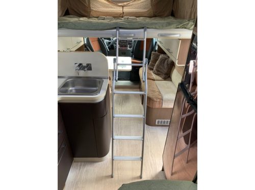 ROLLER Team T-line 255 Toit relevable Climatisation Cruise Suspension pneumatique 6 couchages photo : 18