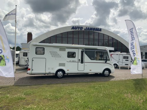Hymer Exsis-I 674 EX 2.3 MultiJet 160 HP, A-class, Motor air conditioning, 2 Single beds, Pop-top roof bed, Garage, Towing hitch, etc, etc. Camper centrum on the road photo: 46