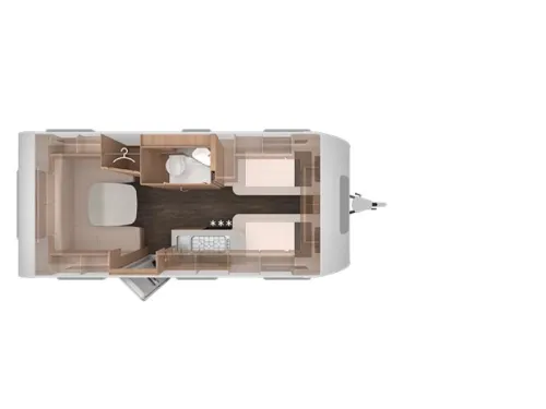 Knaus Sport 500 EU enkele bedden  foto: 17