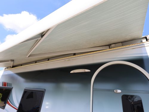 Kabe Imperial 740 TDL FK King Size incl. roof air conditioning leveling system photo: 17