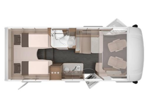 Autocaravana Knaus L!ve I 650 MEG CAMAS INDIVIDUALES AUTOM&Aacute;TICA foto: 23