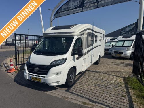 Hymer T 704 SL single beds levelling system