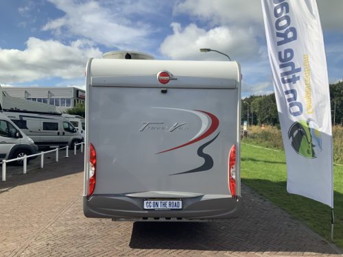 B&uuml;rstner Travel Van 2.3 MultiJ. 130 HP Semi-integrated. Engine air-conditioning, Garage, 2 single beds, Length 6.70 m., etc. Year of manufacture 2013 Camper centrum on the road photo: 37