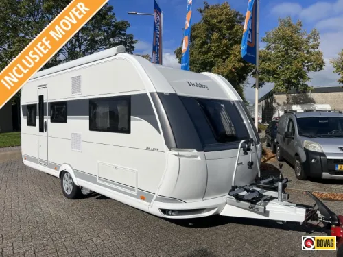 Hobby De Luxe 495 UL Mover Awning Bike rack photo: 0