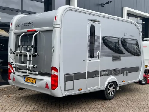 Hobby La Vita 400 SF Mover, Zelt, Fahrradtr&auml;ger Foto: 4