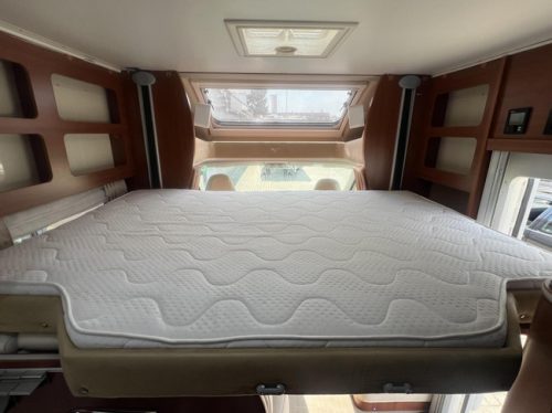 Mobilvetta KEA P65 premium class camper length and drop-down bed photo: 11
