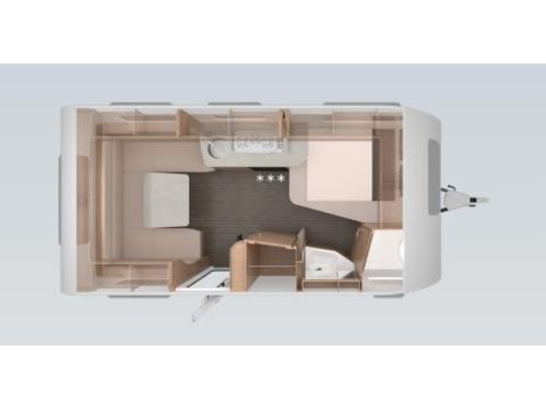 Knaus Sudwind 60 Years 450 FU FRANZ&Ouml;SISCHES BETT FUSSBODENHEIZUNG Foto: 10
