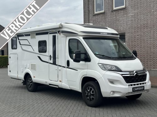 Hymer Exsis 580 PURE E&P leveling system