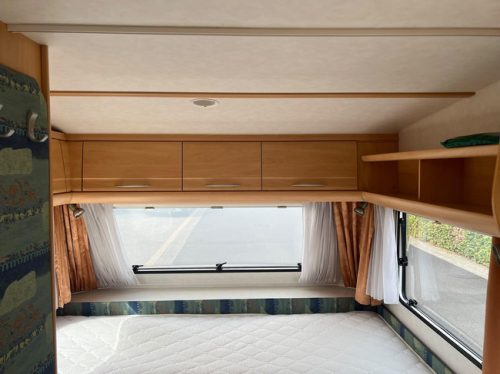 Fendt Saphir 470 | Fahrradtr&auml;ger | Rundsitzgruppe | Festbett | Vorzelt Foto: 19