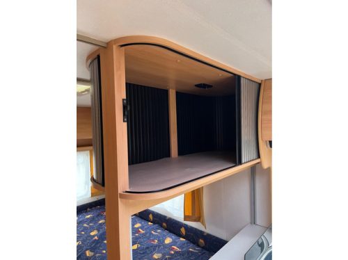 HOME-CAR Racer 45 Spirit | French bed | Dinette | Front bicycle rack | Heater | Refrigerator | Toilet and sink photo: 14