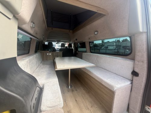 Ford transit van conversion professionally converted pop-top roof air conditioning cruise control 2 berths awning thule towbar apk until 30-09-2027 photo: 18