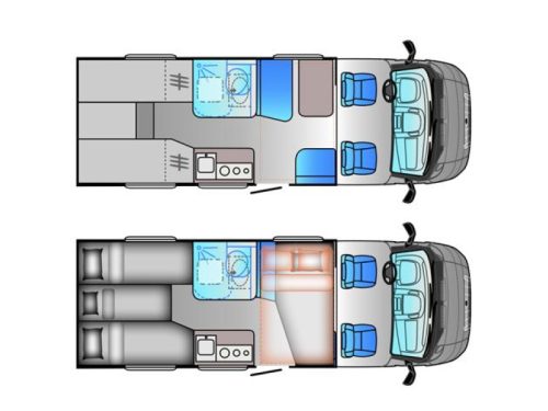 Sun Living S 70 SL 5 berths and only 65150 km photo: 22